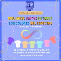 El día 2 de abril se conmemora el Día de las personas con condición de espectro autista