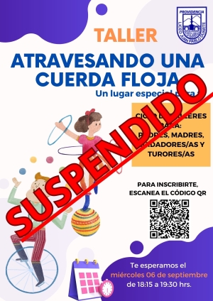Taller suspendido