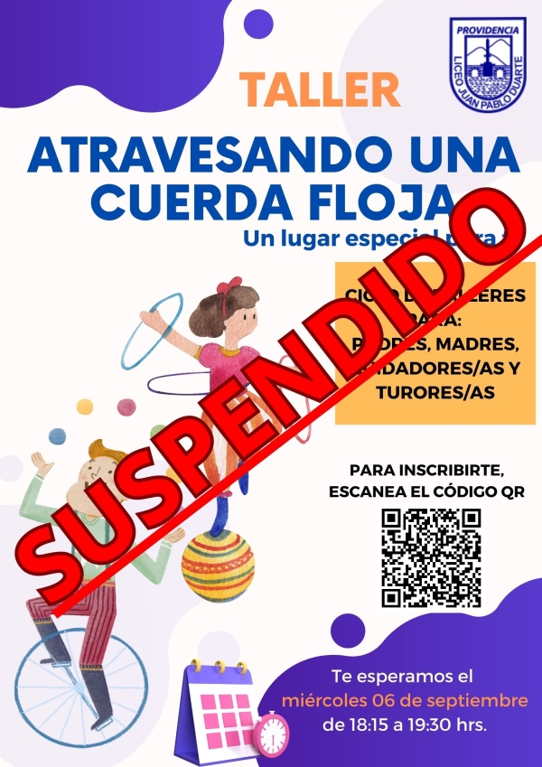 Taller suspendido
