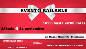 Evento Bailable 4 de Noviembre