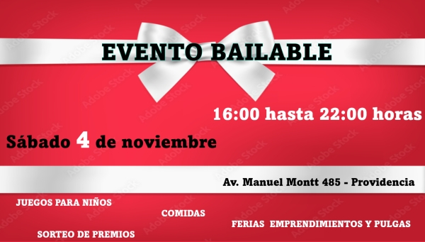 Evento Bailable 4 de Noviembre