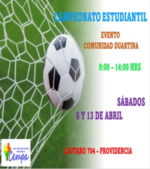 Campeonato estudiantil
