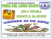 FERIA DEL LIBRO USADO 2022