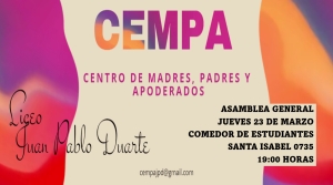 Estimada Comunidad Duartina