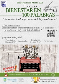 Bienestar en 100 palabras: versión LJPD 2025