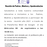 Reunión de Apoderado